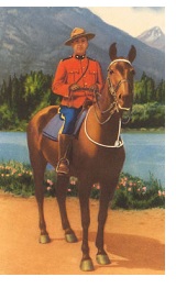 Mountie on horse